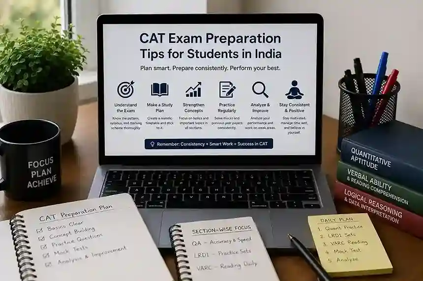 CAT exam preparation tips for students in India